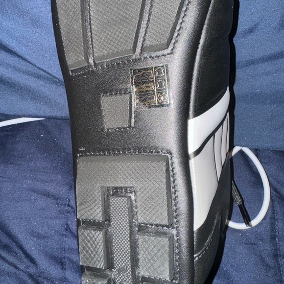 PRADA REV SNEAKERS SHOES 2EG325 BLACK LEATHER NEW US 7 EU 40 40,5 NIB - Picture 8 of 8